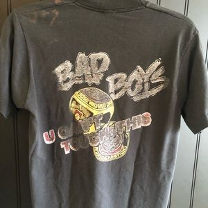1989 vintage pistons bad boys tee